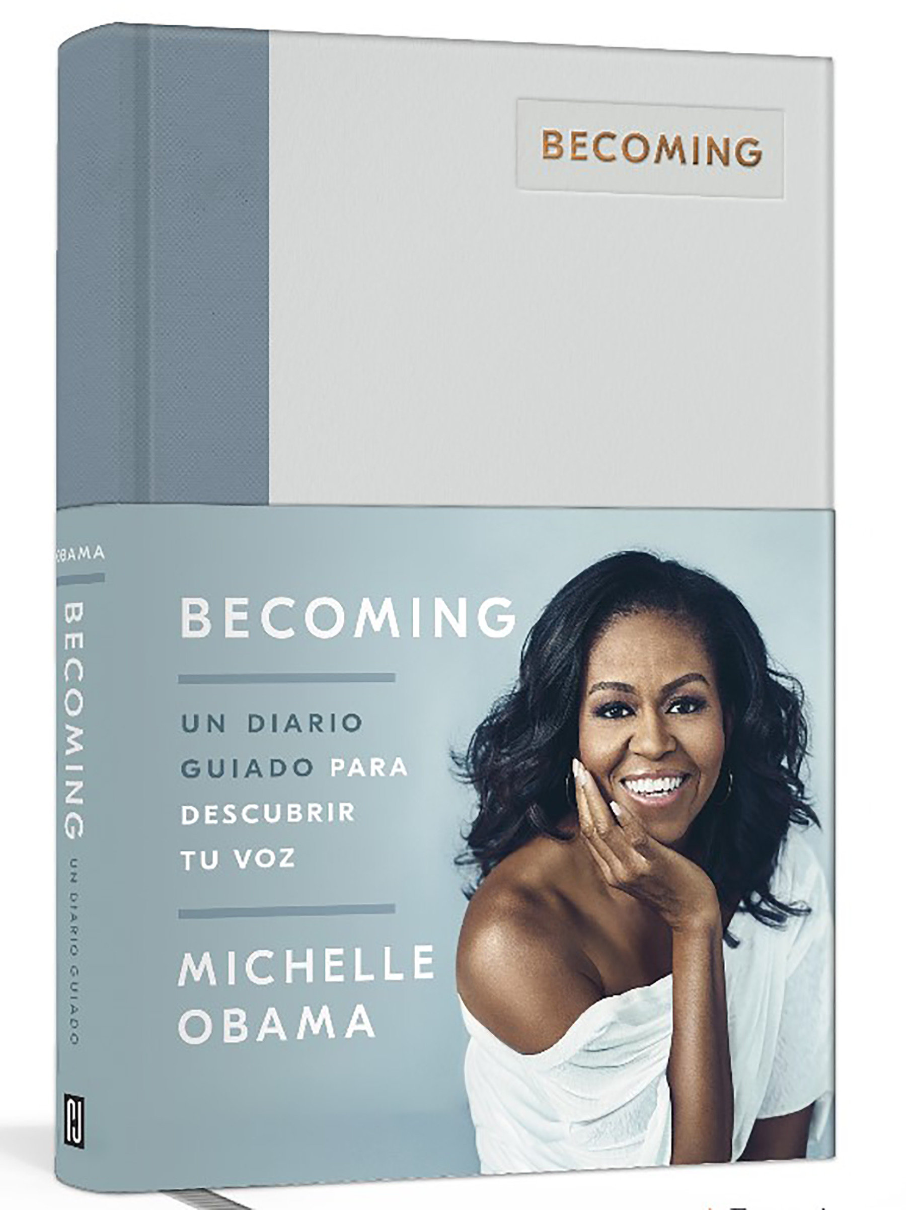 Becoming. Un Diario Guiado / Becoming: A Guided Journal for Discovering Your Voice (Hardcover Book)