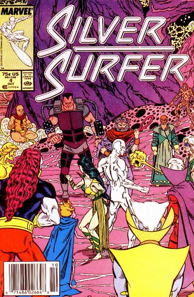 Silver Surfer #4 [Newsstand]-Fine