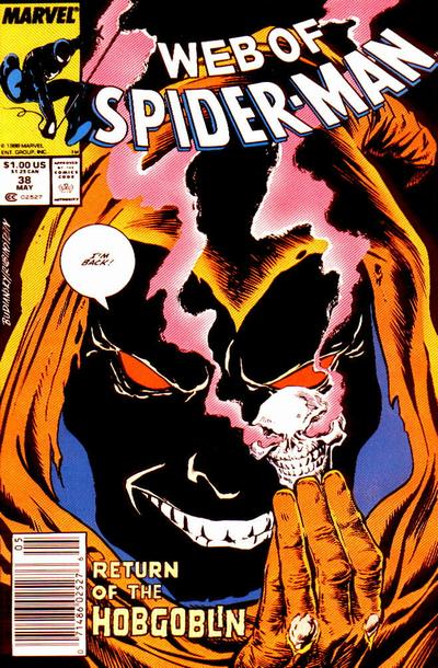 Web of Spider-Man #38 [Newsstand]-Fine (5.5 – 7)