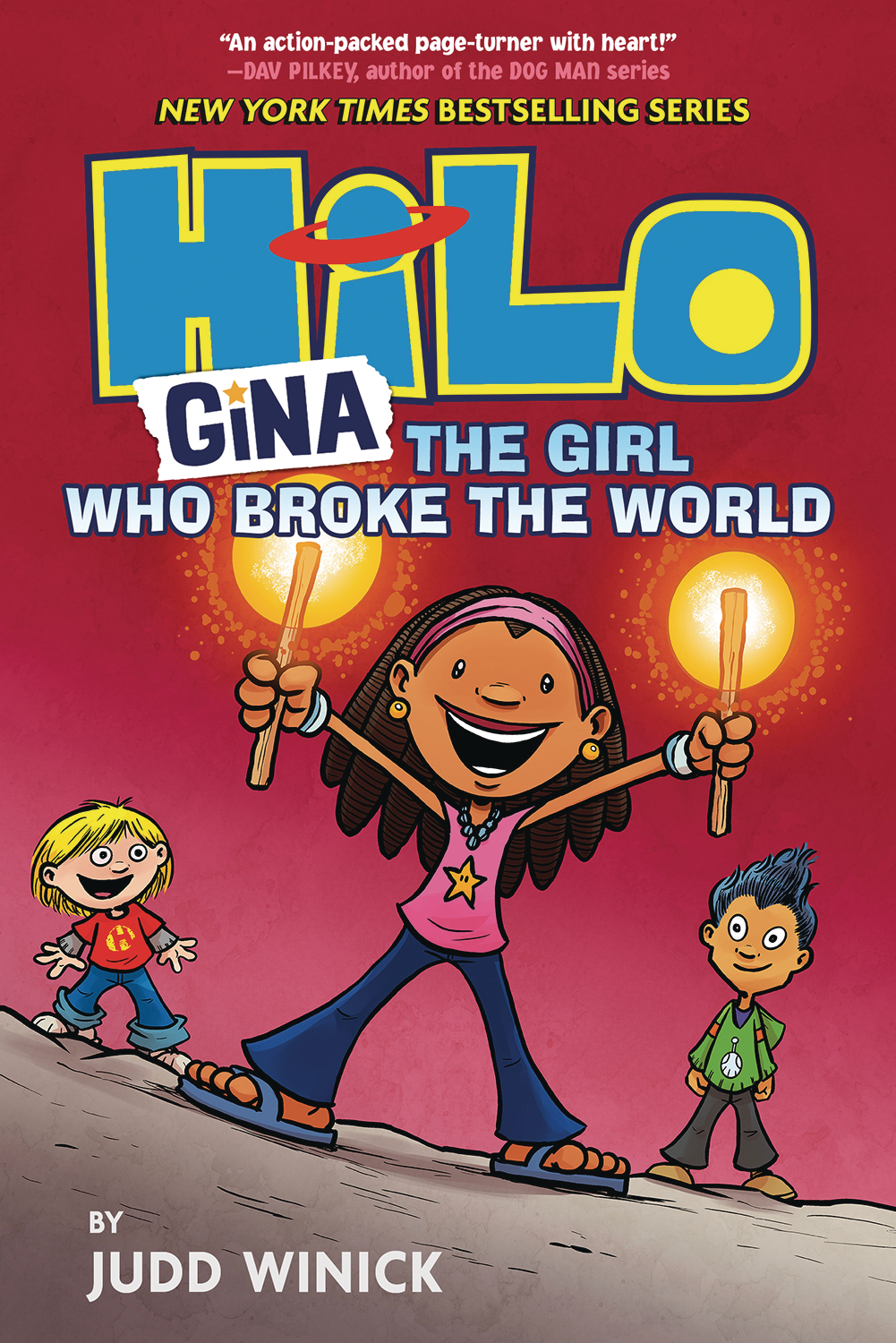 Hilo Hardcover Graphic Novel Volume 7 Gina Girl Who Broke The World