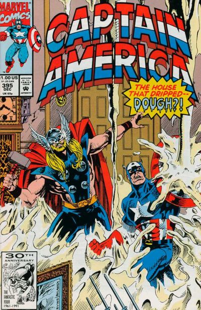 Captain America #395 [Direct]-Fine (5.5 – 7)