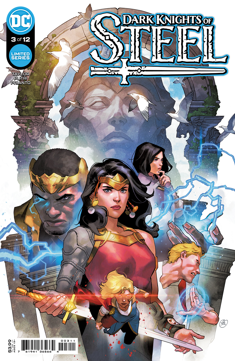 Dark Knights of Steel #3 (Of 12) Cover A Yasmine Putri