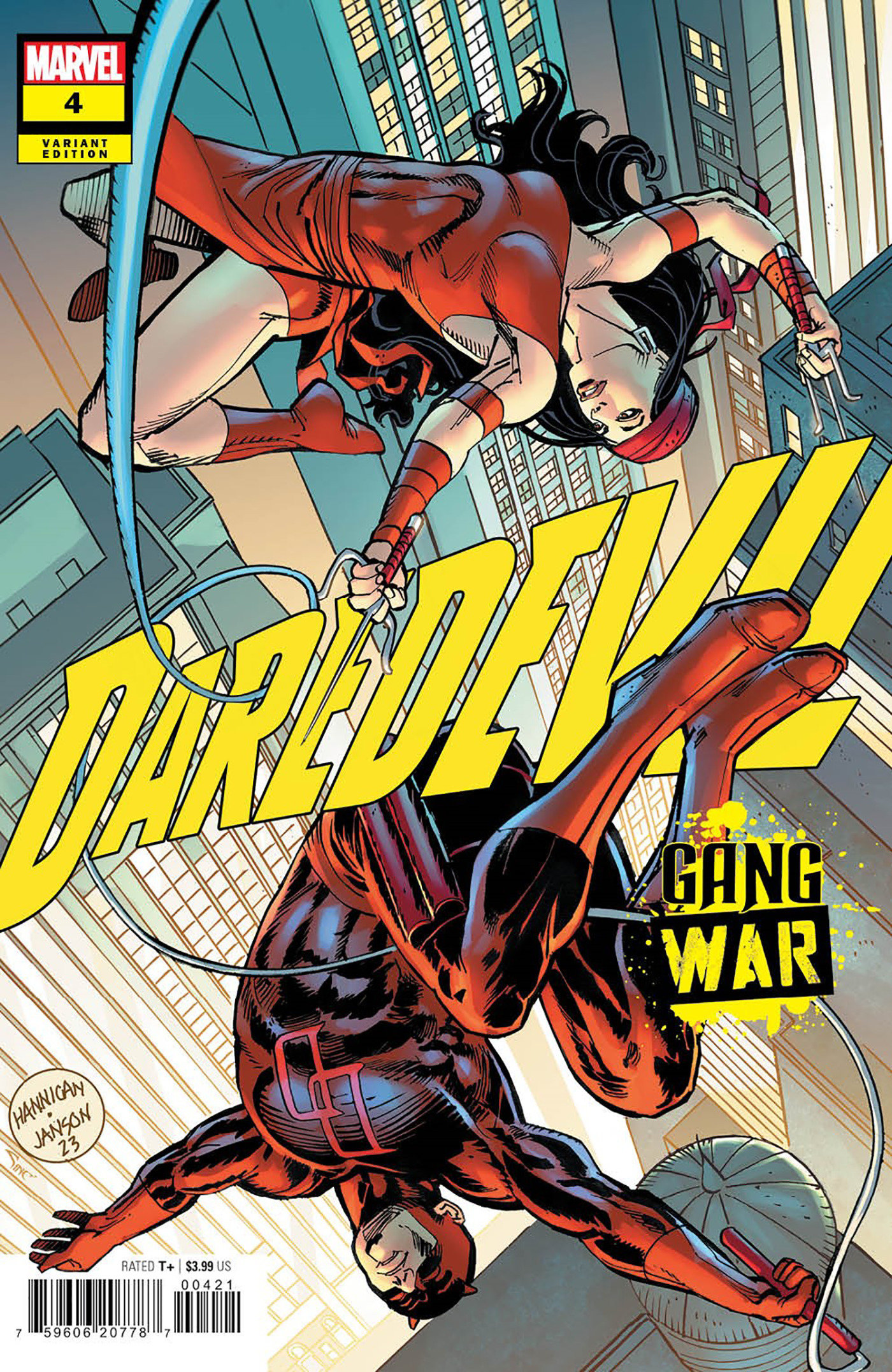 Daredevil: Gang War #4 Ed Hannigan Variant (Gang War)
