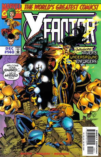 X-Factor #140 [Direct Edition]-Very Fine (7.5 – 9)