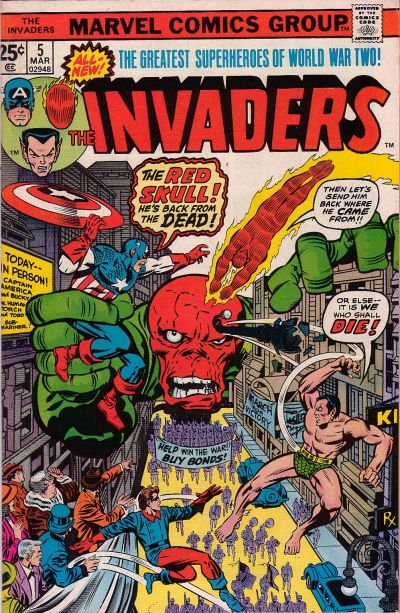 Invaders #5 [Regular Edition]-Very Fine (7.5 – 9)