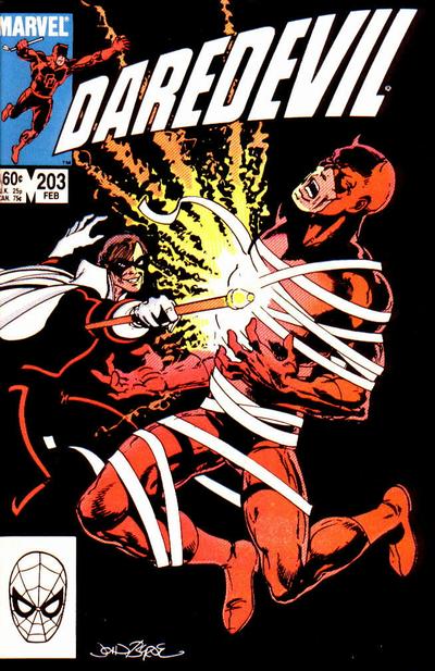 Daredevil #203 [Direct]-Very Fine (7.5 – 9)