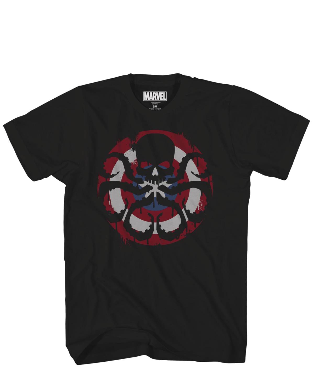 Marvel Captain Hydra Px Black T-Shirt Medium