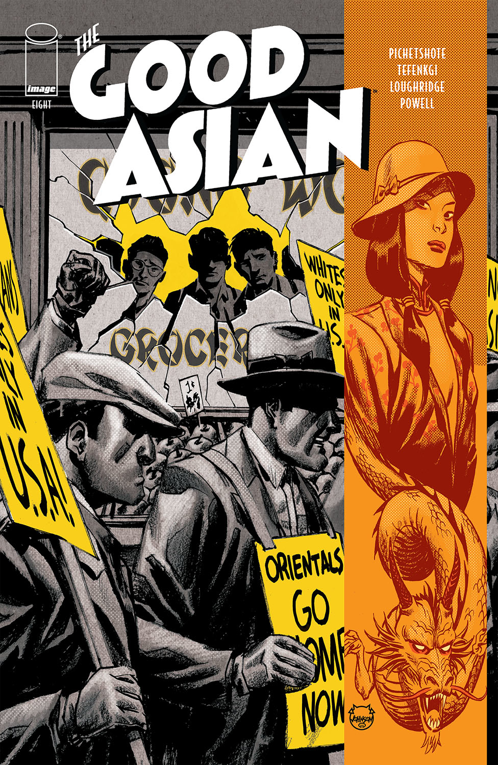Good Asian #8 Cover A Johnson (Of 10) (Mature)