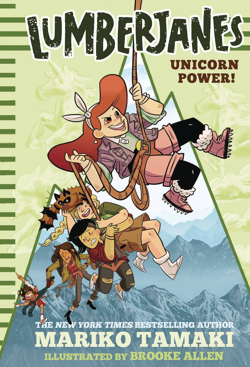 Lumberjanes Illustrated Hardcover Novel Volume 1 Unicorn Power