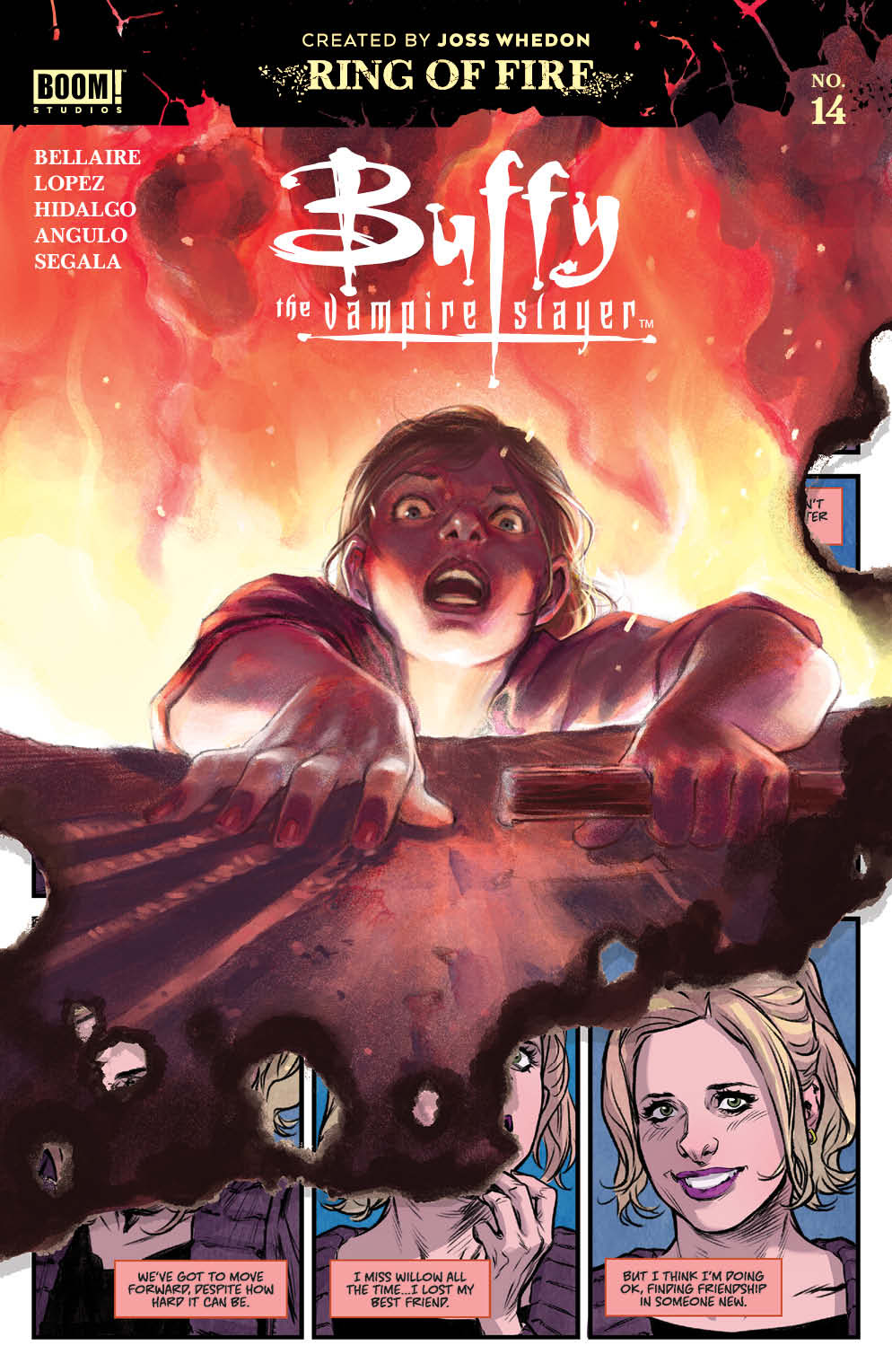 Buffy The Vampire Slayer #14 Cover A Main Lopez