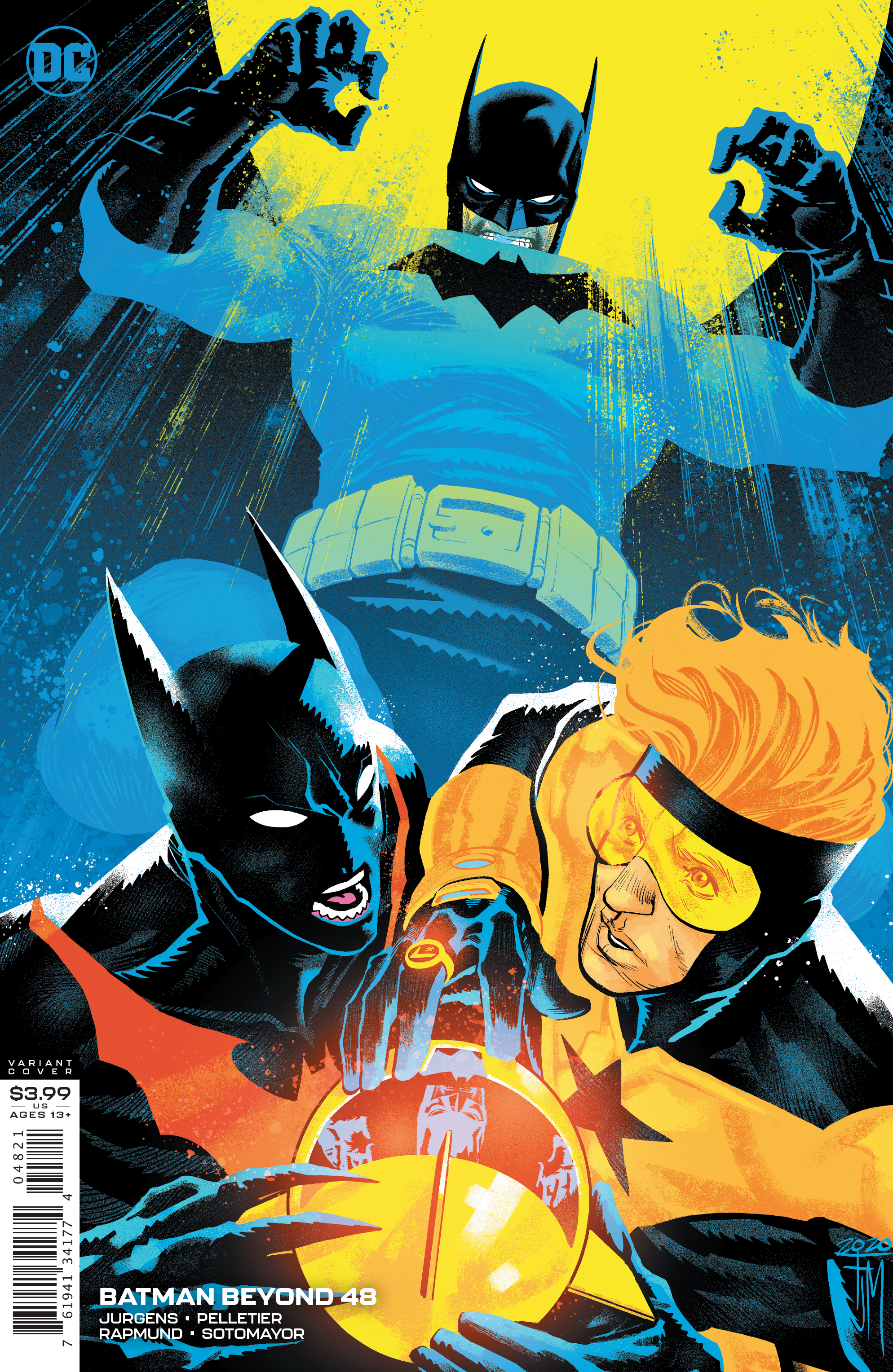 Batman Beyond #48 Cover B Francis Manapul Variant (2016)