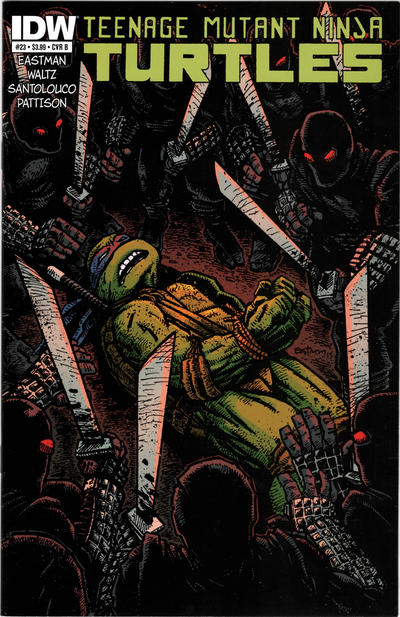 Teenage Mutant Ninja Turtles #23 [Cover B - Kevin Eastman Variant]-Very Fine