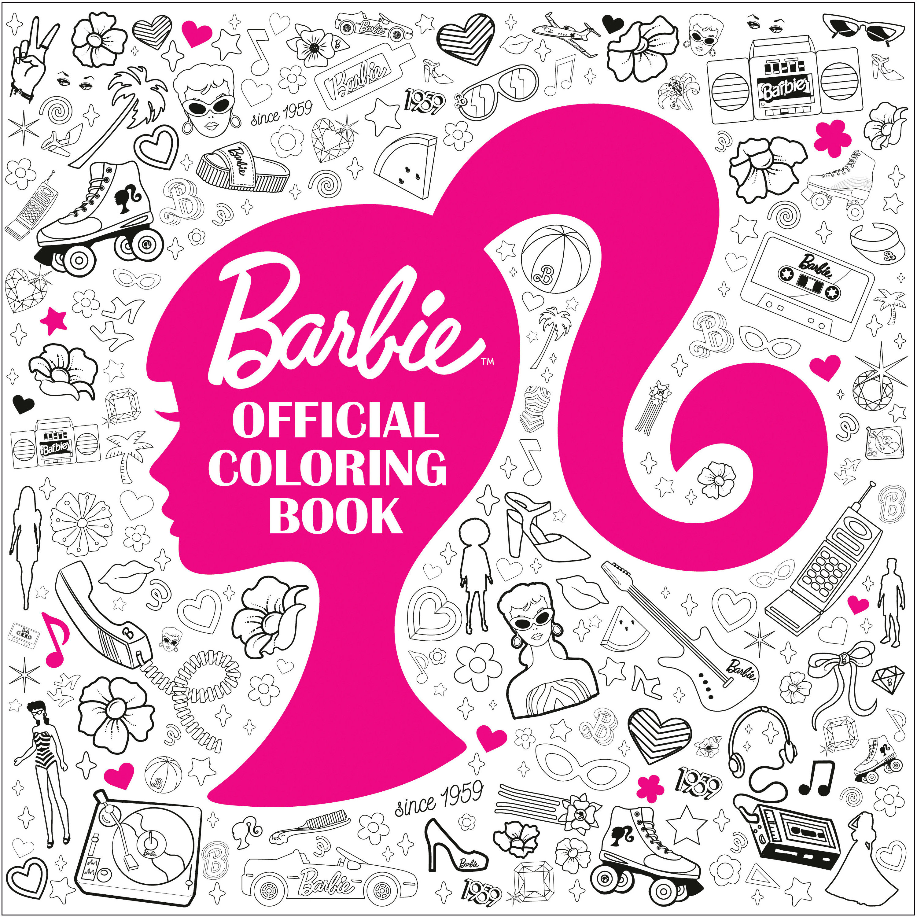 Barbie Official Coloring Book