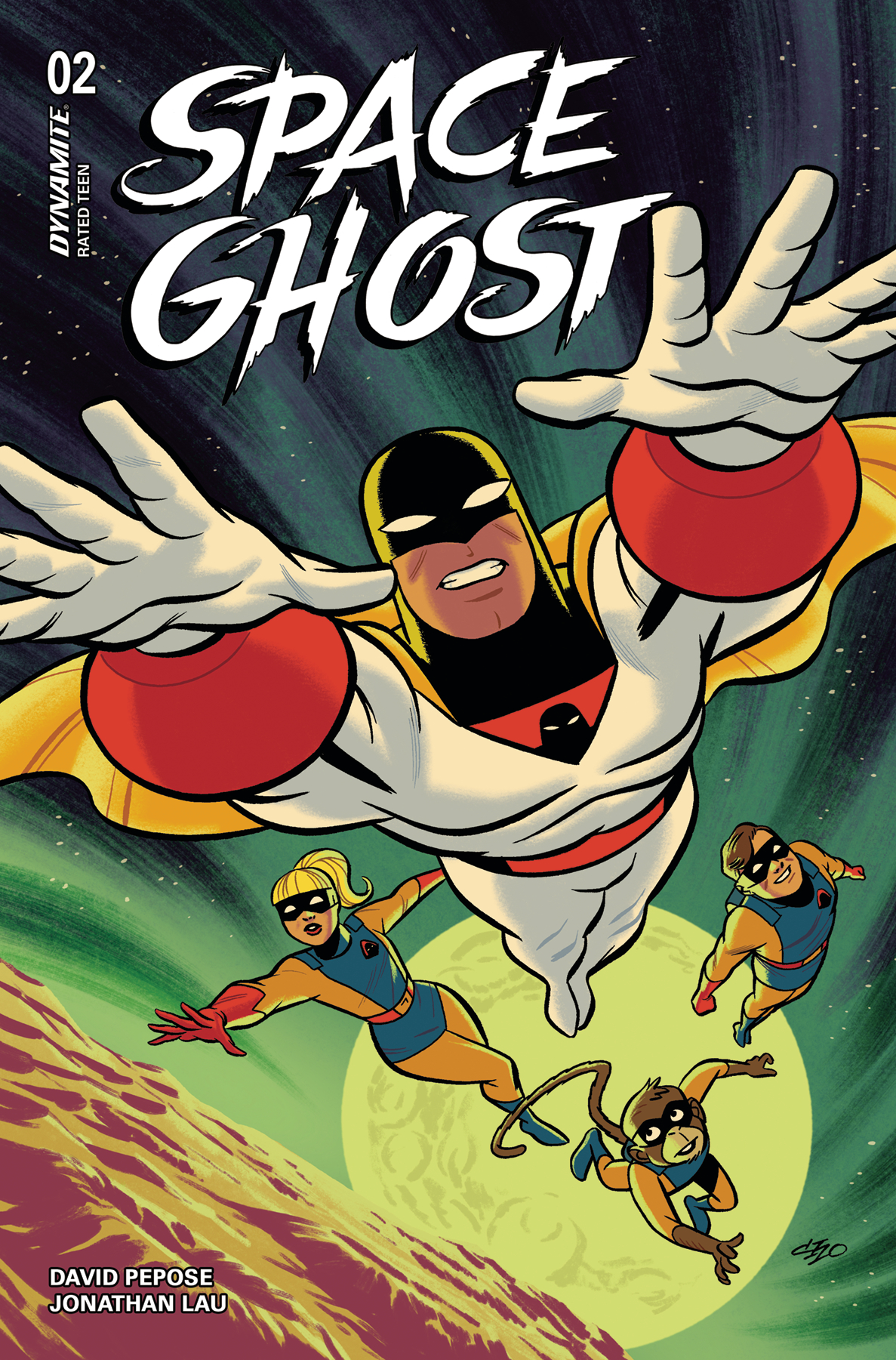 Space Ghost #2 Cover K 1 for 10 Incentive Cho Foil