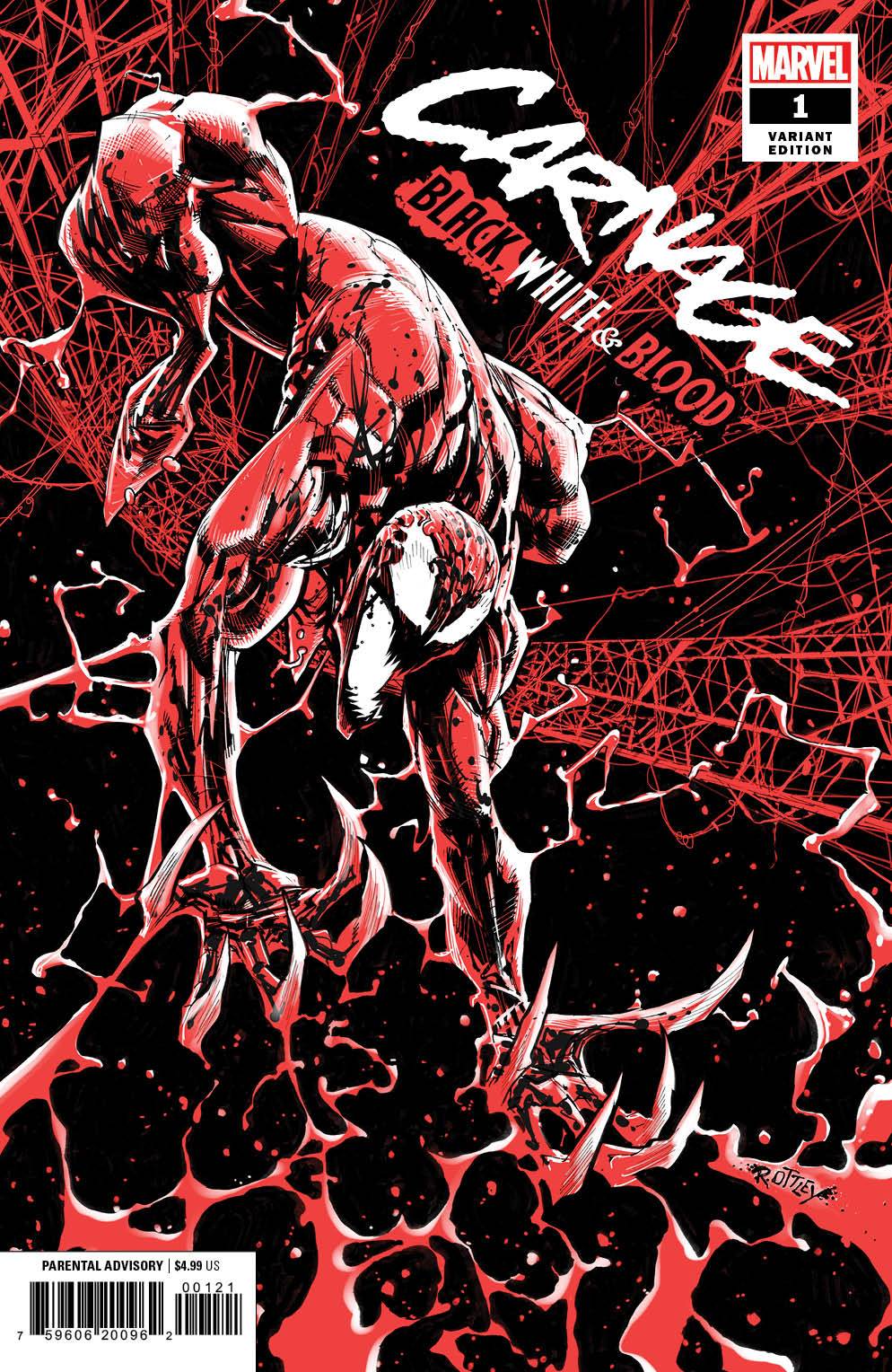 Carnage Black White And Blood #1 Ottley Variant (Of 4)