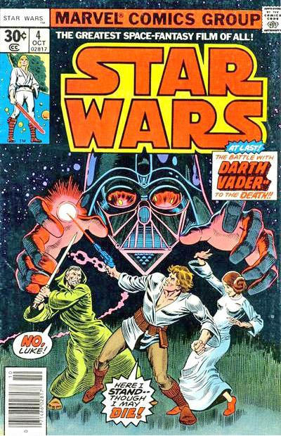 Star Wars #4 [30¢](1977)-Very Fine (7.5 – 9)