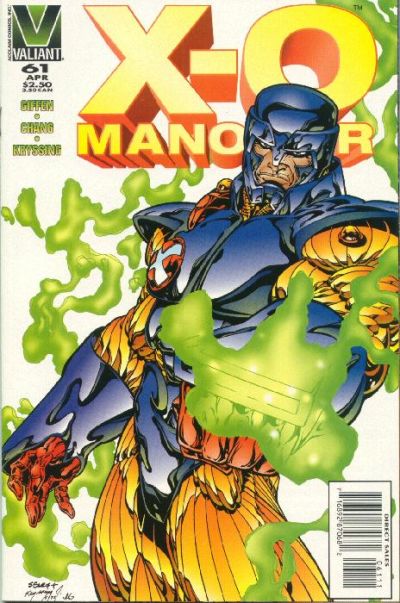 X-O Manowar #61 [Direct Sales]-Very Fine