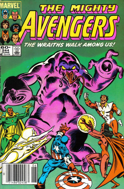 The Avengers #244 [Newsstand]-Good (1.8 – 3)