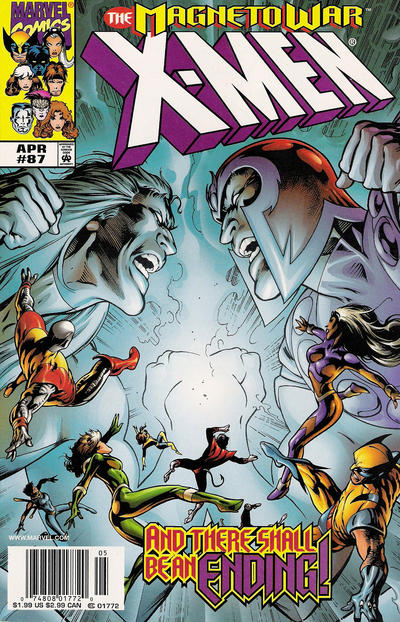 X-Men #87 [Newsstand] - Vf-