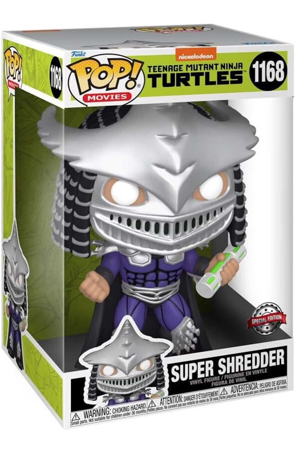 Funko Pop 1168 Super Shredder Gamestop Exclusive