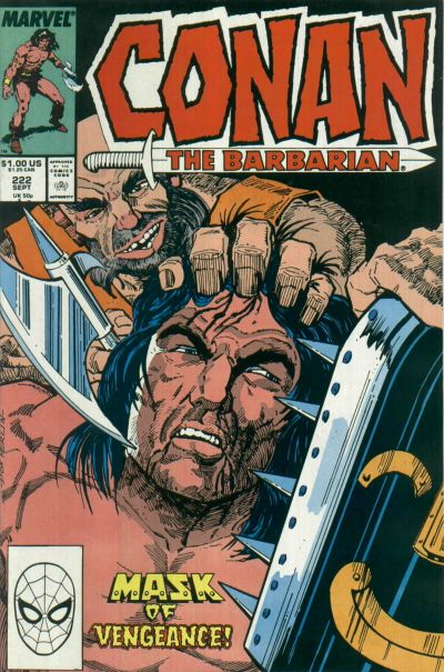 Conan The Barbarian #222 [Direct]-Fine (5.5 – 7)