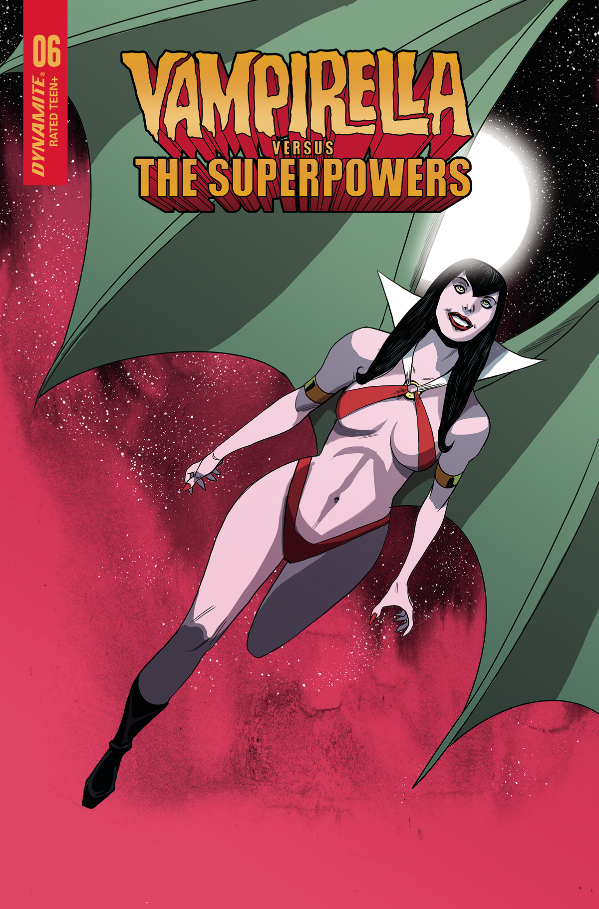 Vampirella Vs Superpowers #6 Cover C Moss
