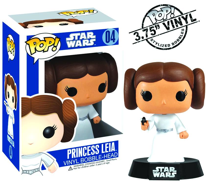 Pop Star Wars Princess Leia Vinyl Fig Number 4