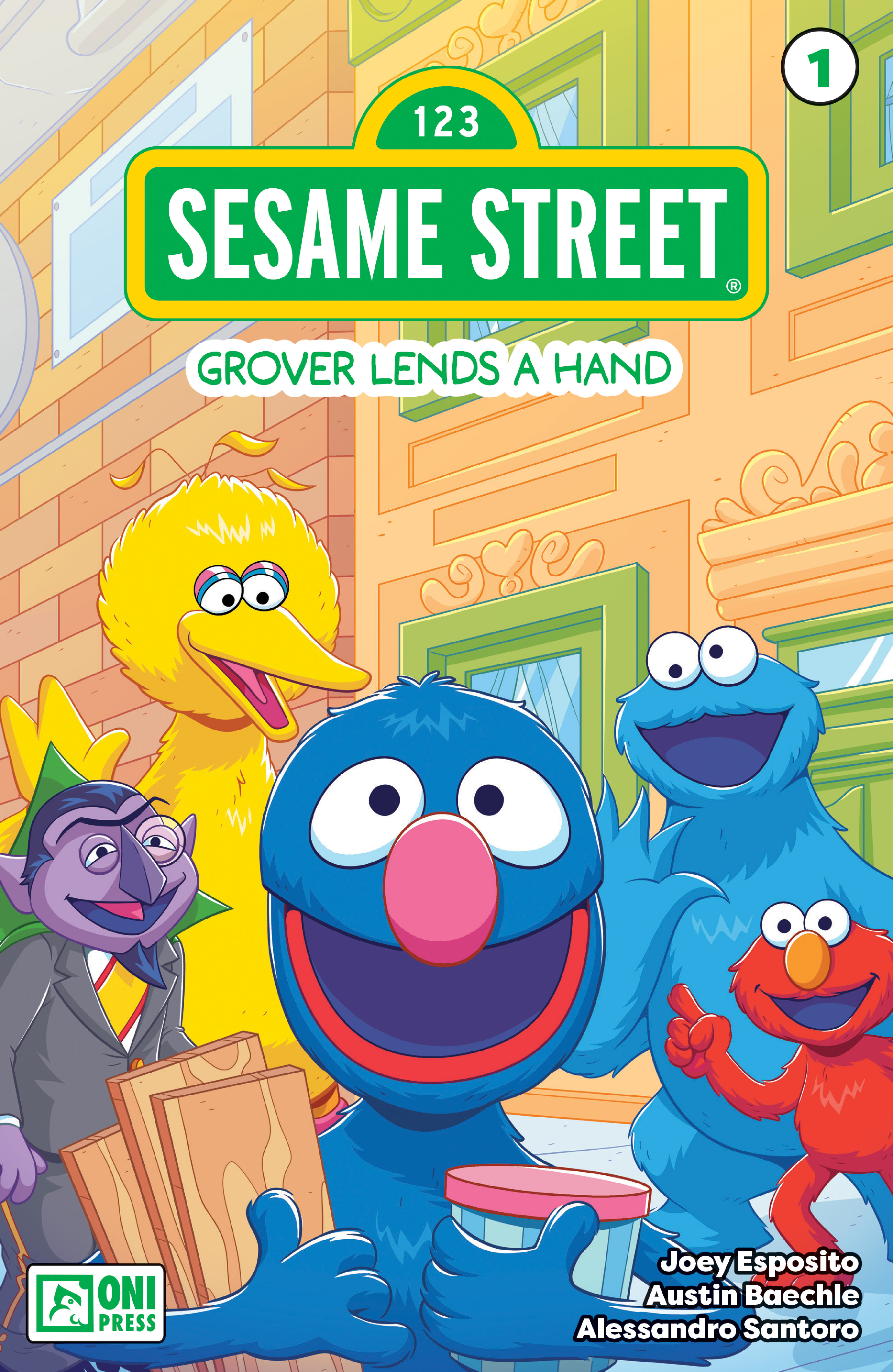 Sesame Street #1 Cover A Austin Baechle