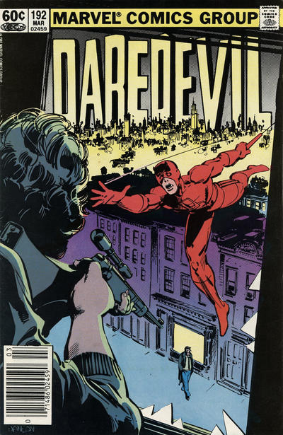 Daredevil #192 [Newsstand]-Fine (5.5 – 7)