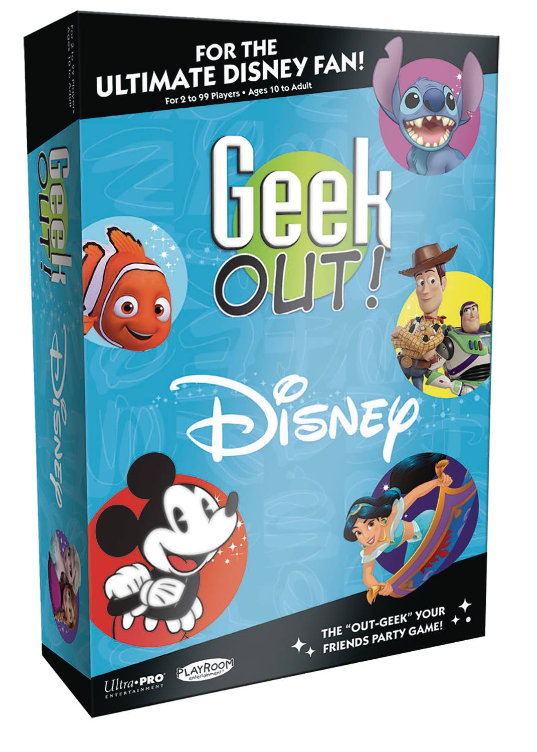 Geek Out Disney Card Game