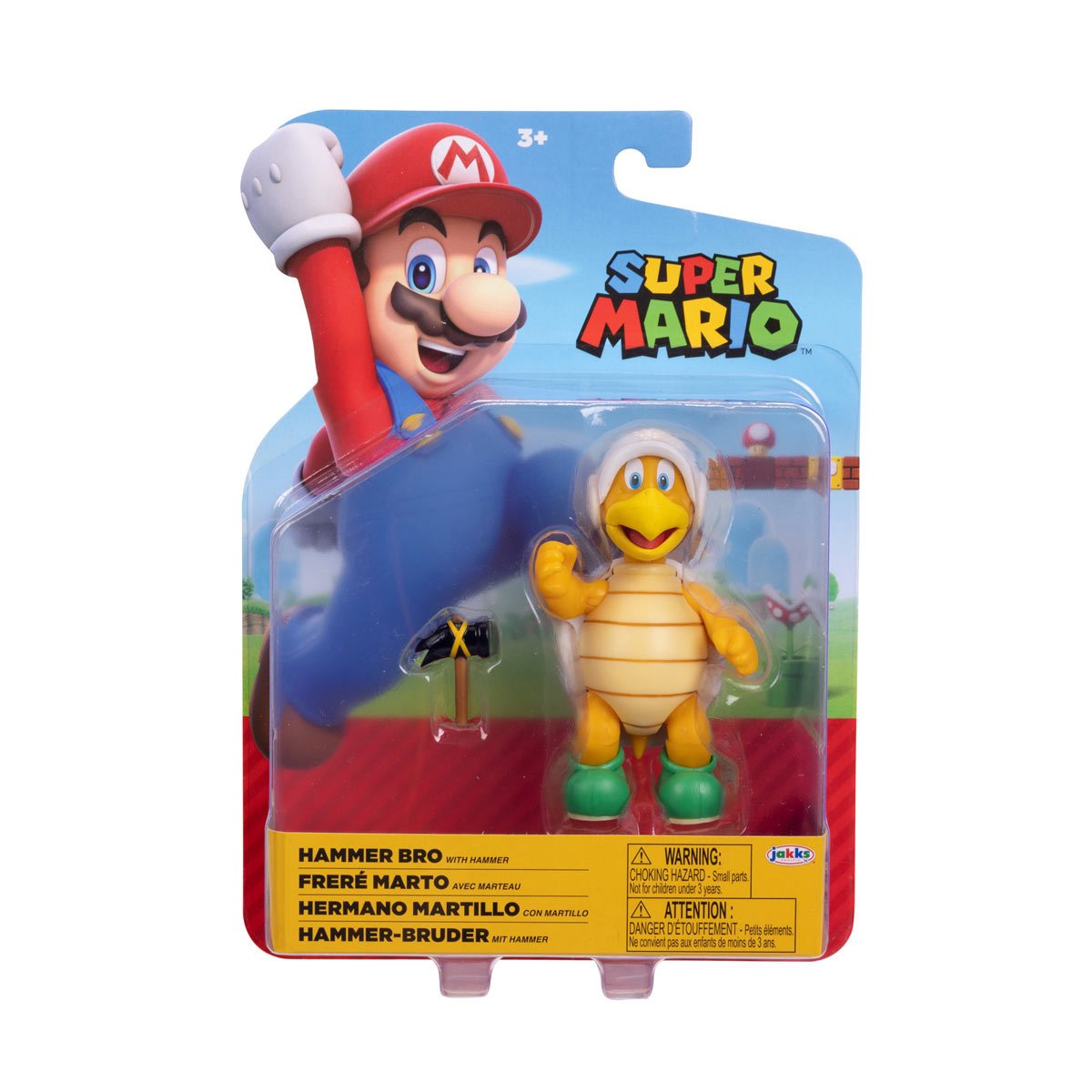 Super Mario 4in Hammer Bro Figure