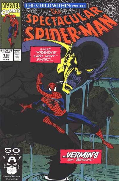 The Spectacular Spider-Man #178 [Direct]-Very Fine (7.5 – 9)