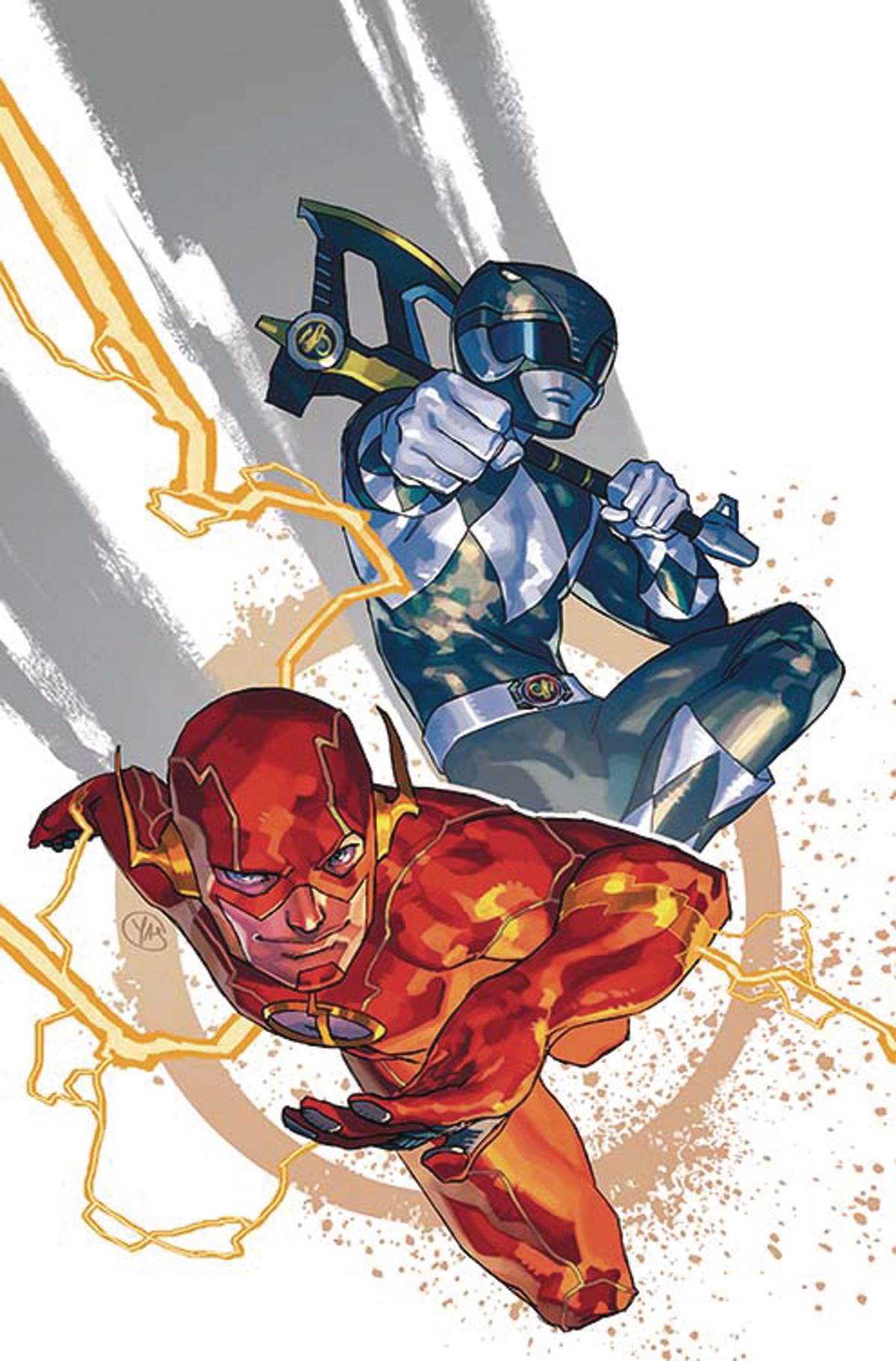 Justice League Power Rangers #1 Flash Black Ranger Variant Edition