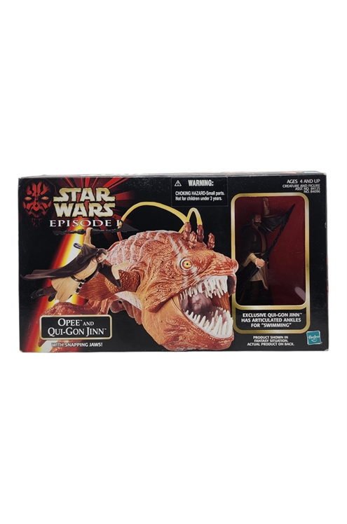 Hasbro Star Wars Episode 1 Opee And Qui-Gon Jinn Set