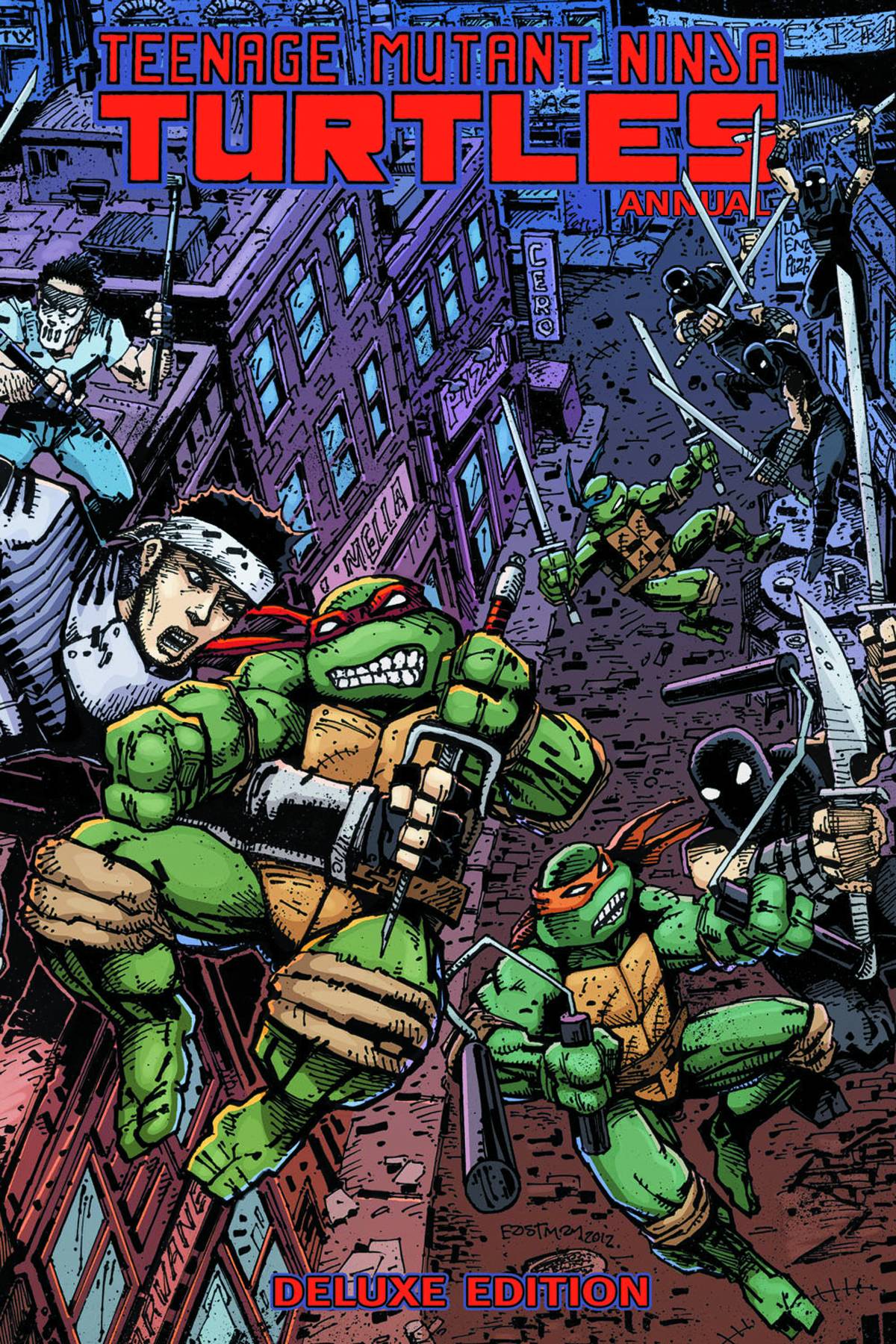 Teenage Mutant Ninja Turtles Annual Deluxe Hardcover