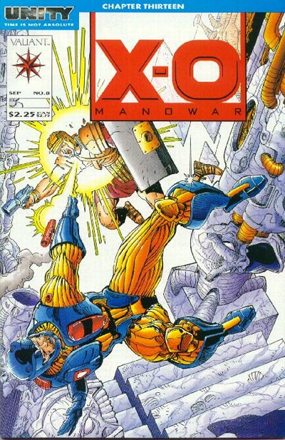 X-O Manowar #8-Fine (5.5 – 7)