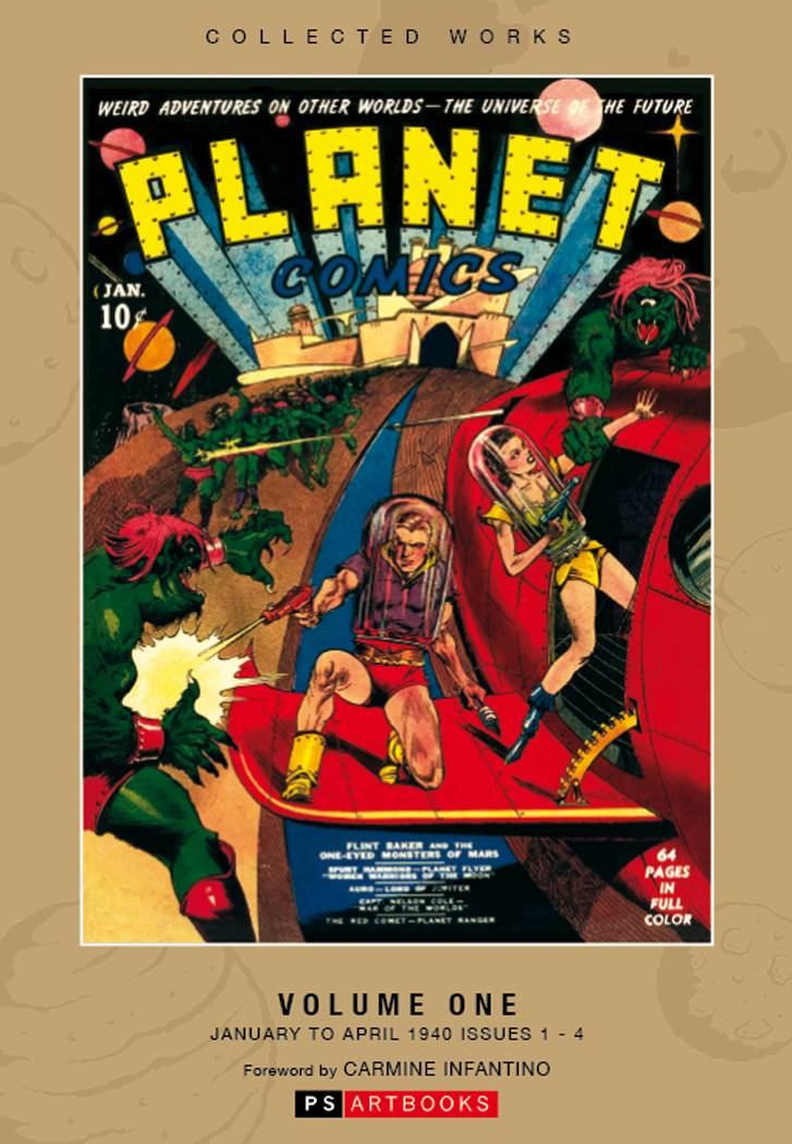 Fiction House Collected Works Planet Comics Hardcover Volume 1