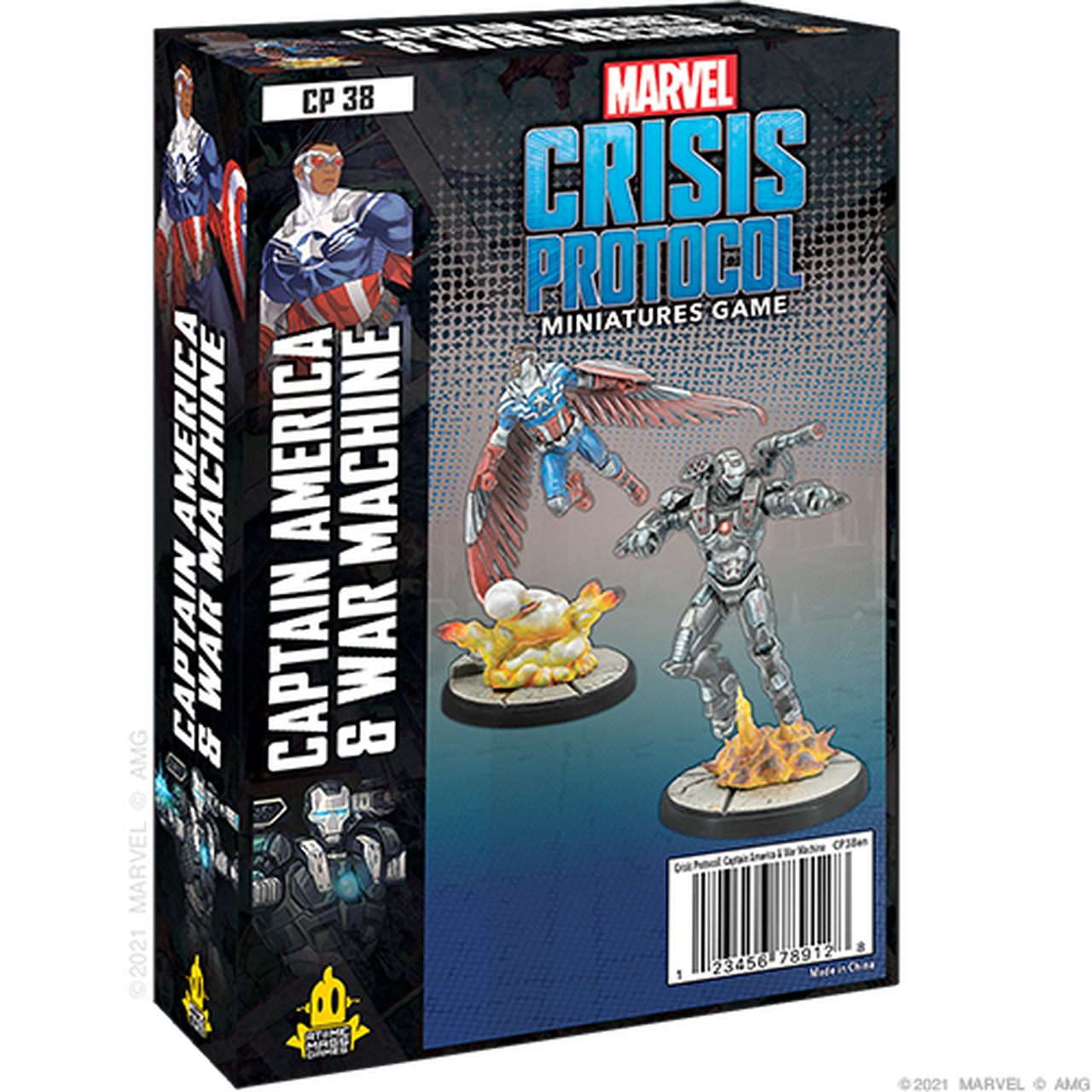 Marvel Crisis Protocol: Captain America And War Machine