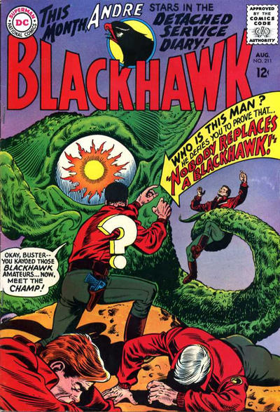 Blackhawk #211-Fine (5.5 – 7)