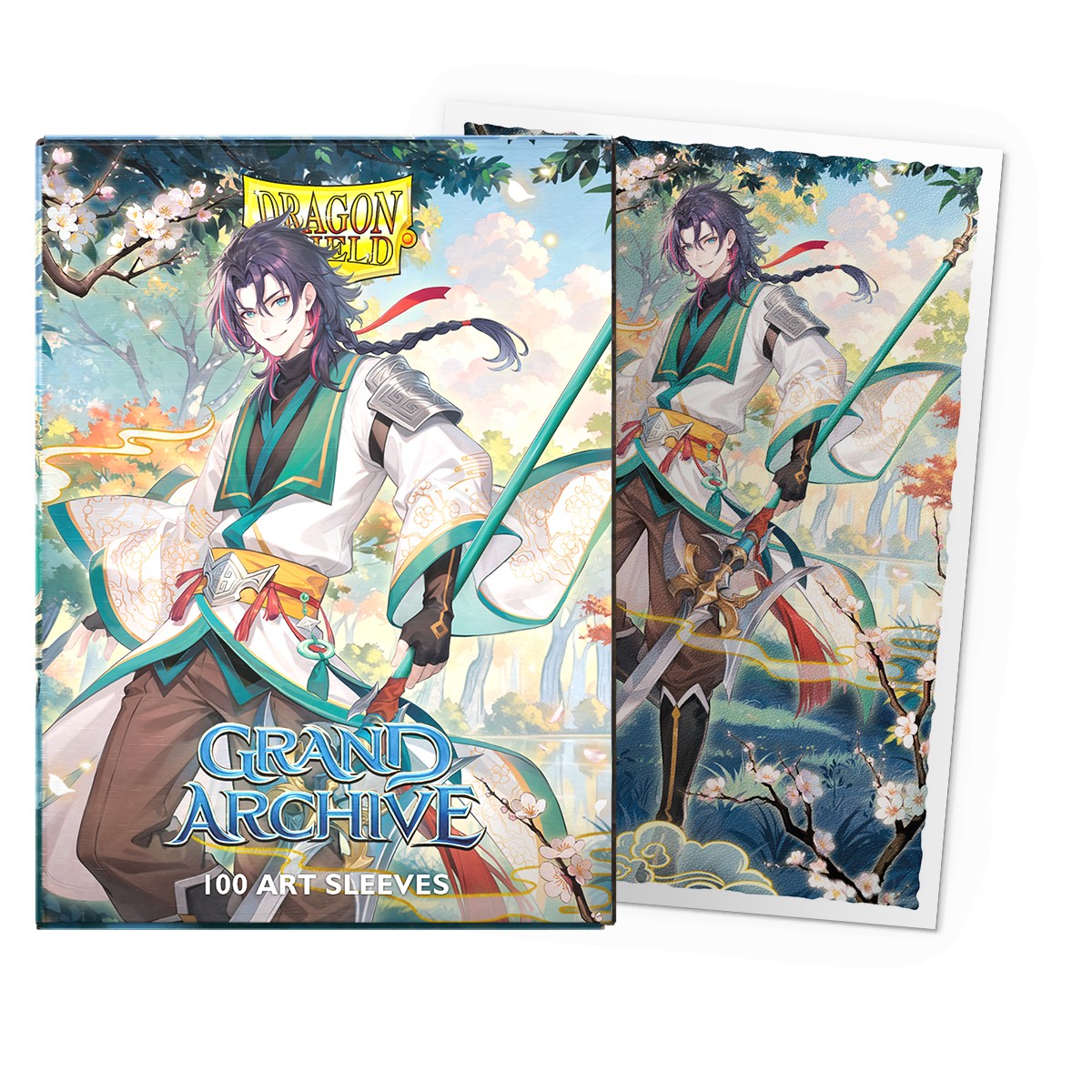 Dragon Shield Sleeves: Standard Matte Art Grand Archive - Jin, Fate Defiant 100Ct