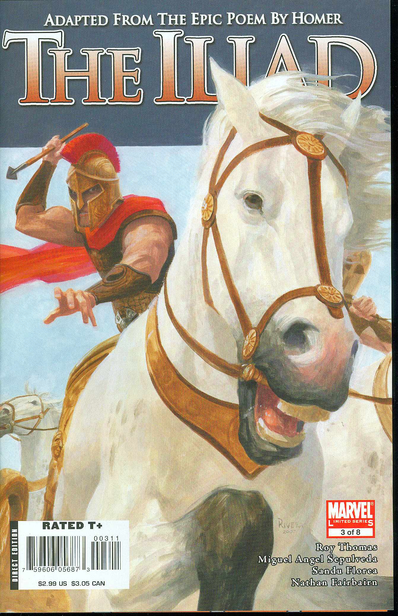Marvel Illustrated The Iliad #3 (2007)