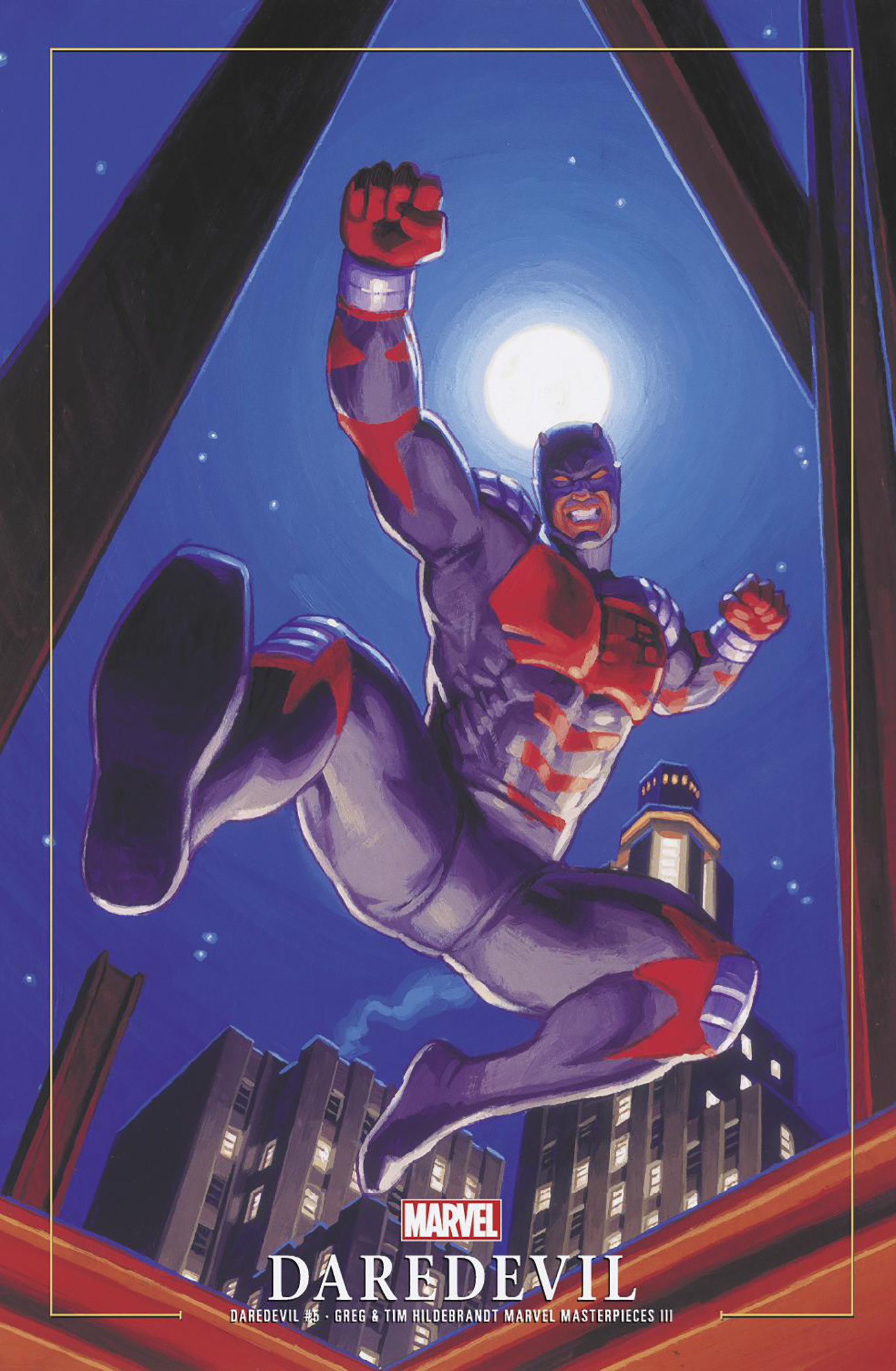 Daredevil #5 Greg and Tim Hildebrandt Daredevil Marvel Masterpieces III Variant (2023)