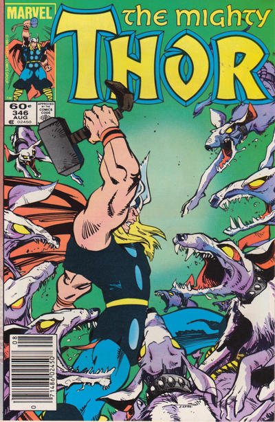 Thor #346 [Newsstand] - Vf 8.0