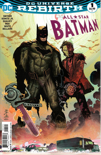 All Star Batman #1 [John Romita Jr. / Danny Miki "Batman & Two-Face" Cover]