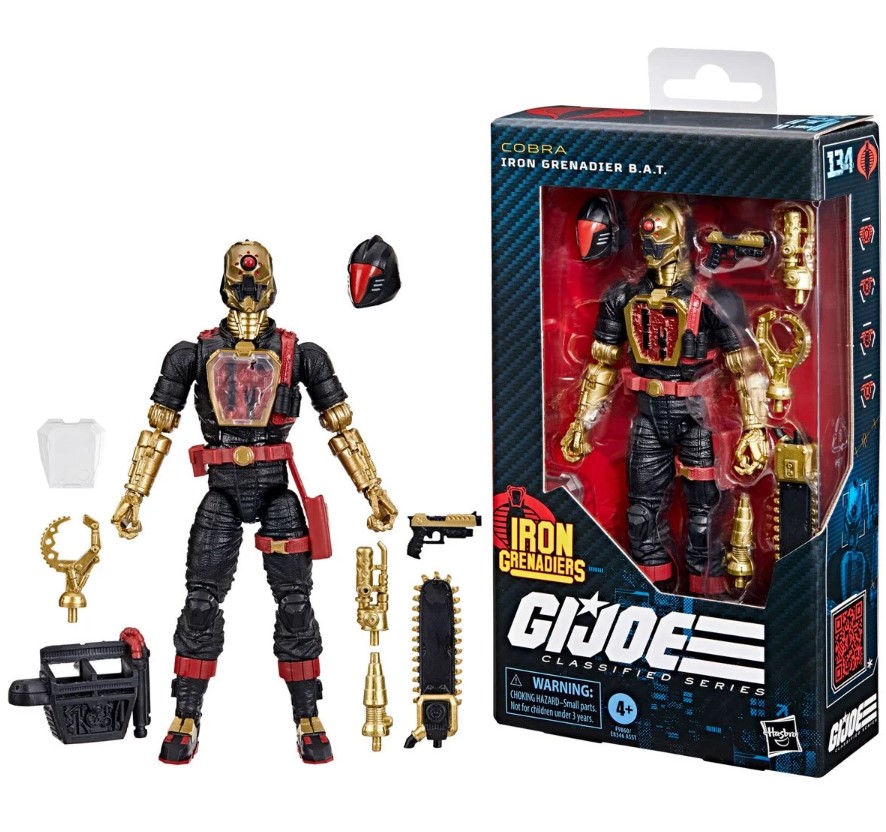 G.I. Joe Classified Series Iron Grenadier B.A.T. 6-inch Action Figure