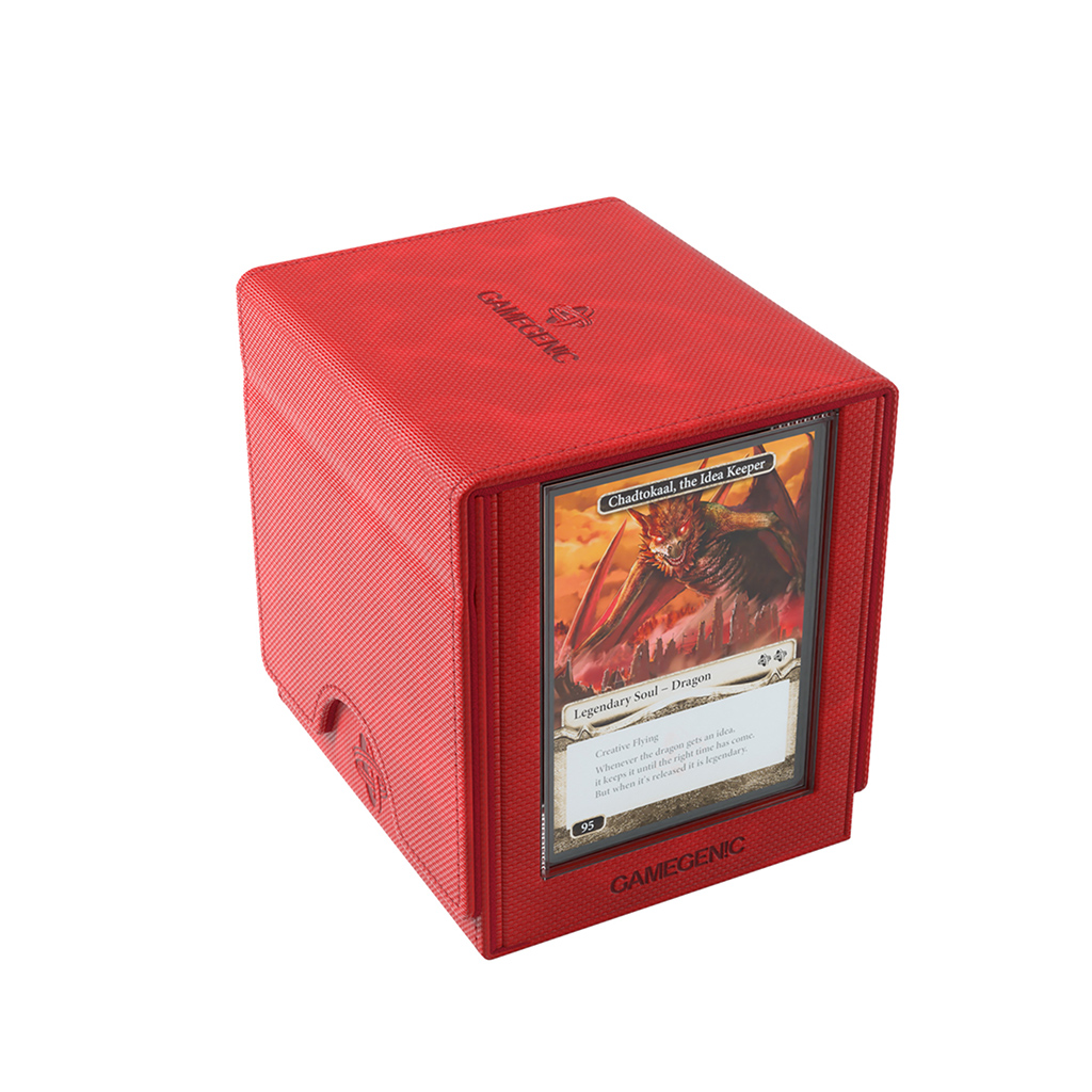 Gamegenic Deck Box: Sidekick Pro XL Red (100Ct)