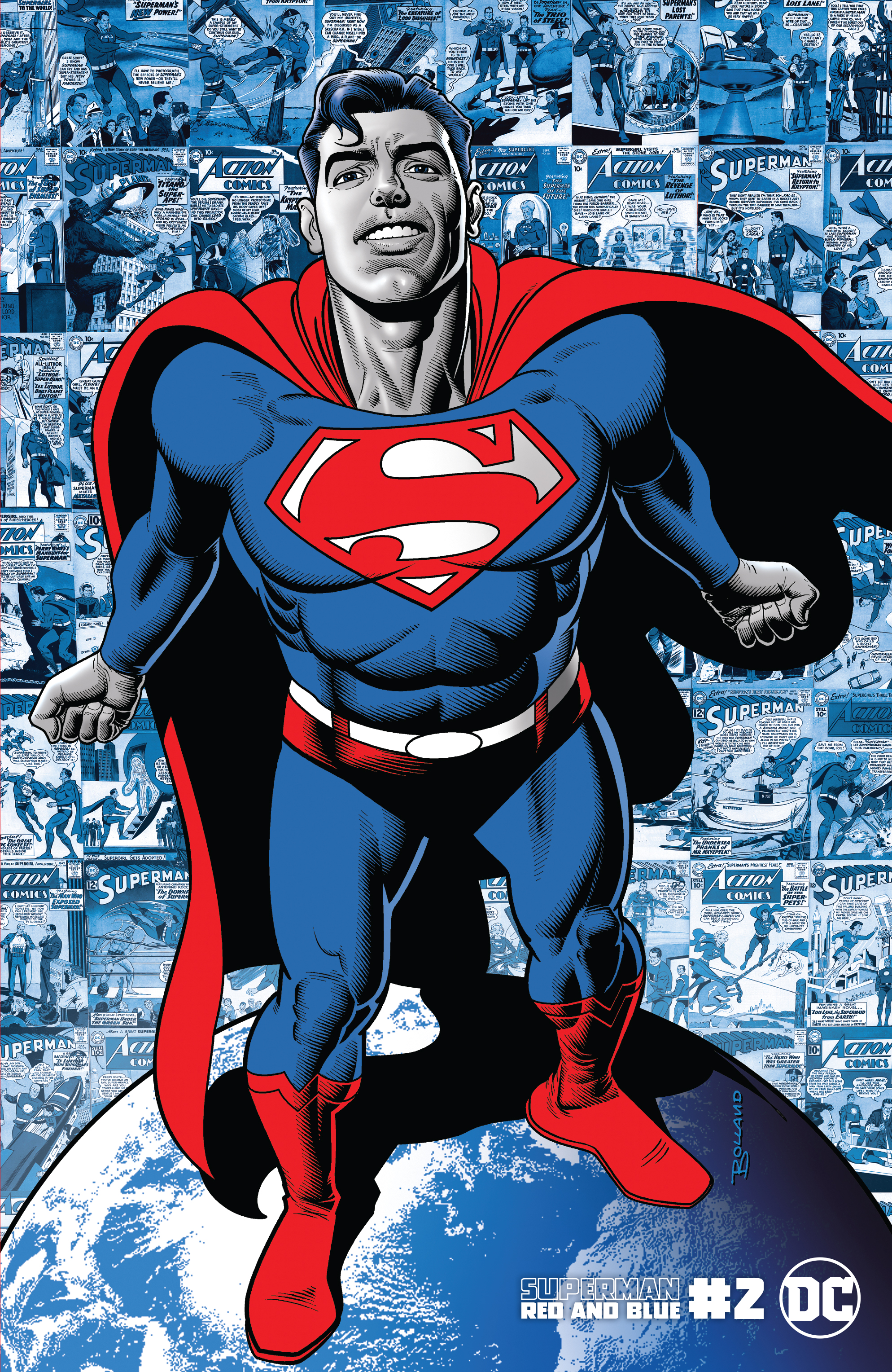 Superman Red & Blue #2 Cover B Brian Bolland Variant (Of 6)