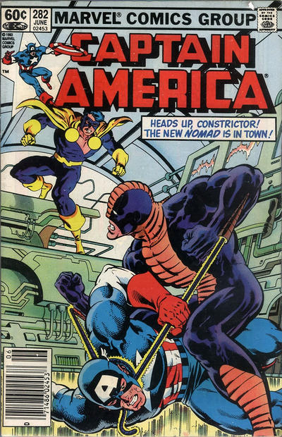 Captain America #282 [Newsstand] - Fn
