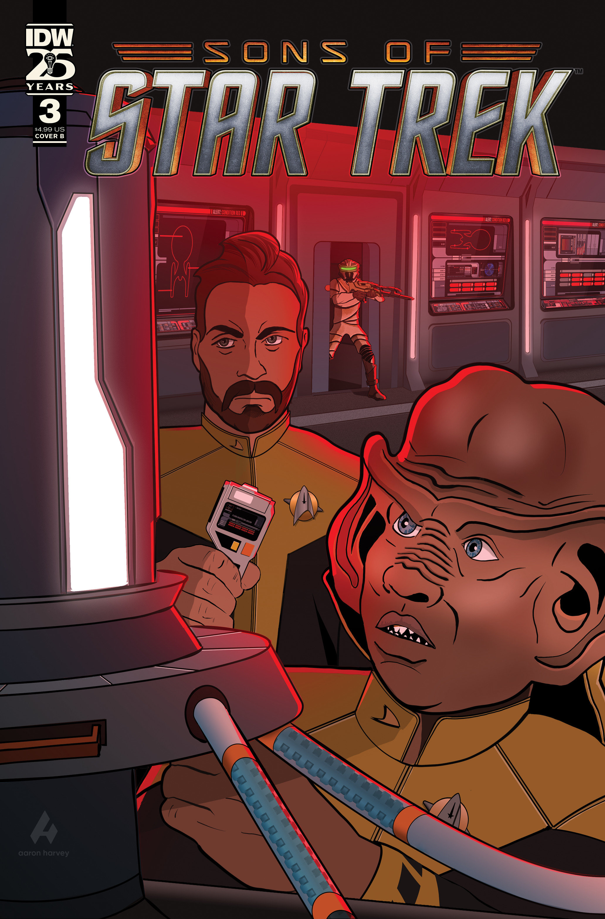 Star Trek: Sons of Star Trek #3 Cover B Harvey