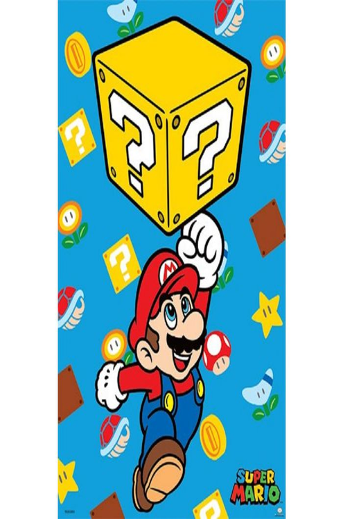Mario - Block Poster